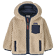 Patagonia Baby Retro-X Hoody Dark Natural W/New Navy
