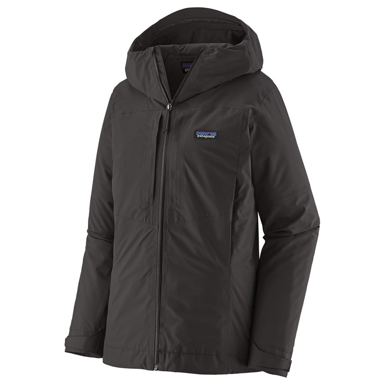 Patagonia M's Insulated Boulder Fork Rain Jkt Black