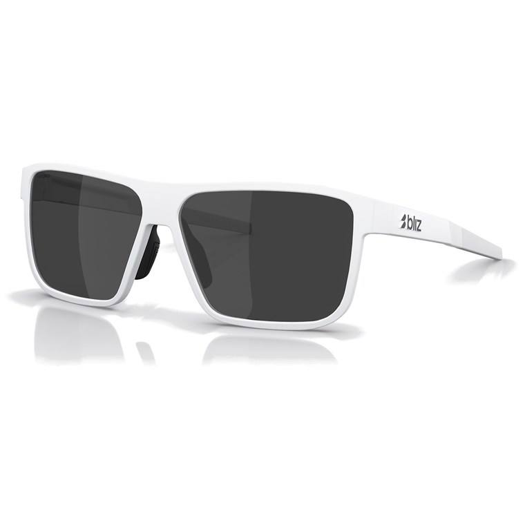 Bliz A008 Matte White/Smoke