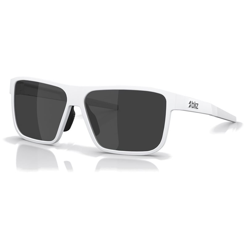 Bliz A008 Matte White/Smoke