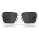 Bliz A008 Matte White/Smoke
