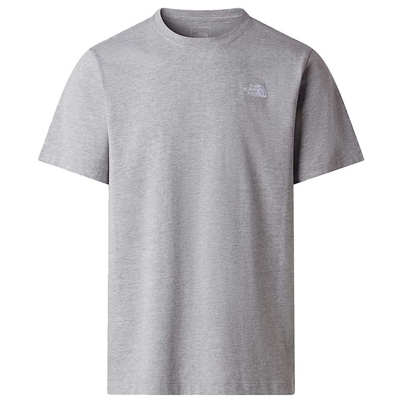 The North Face M Evolution Simple Dome Regular Short Sl Tnf Pale Grey Heather - S