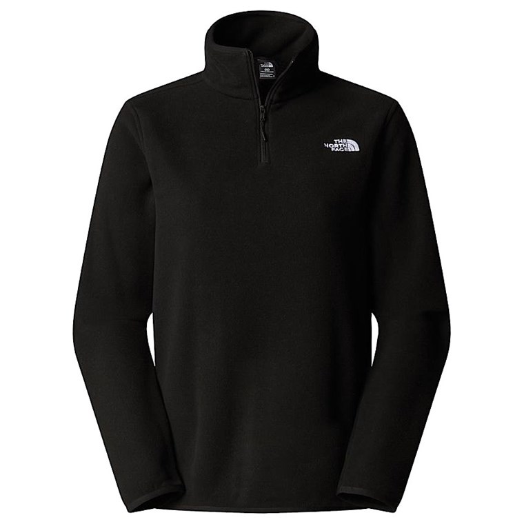 The North Face W Glacier Fleece 1/4 Zip Jacket Tnf Black