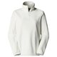 The North Face W Glacier Fleece 1/4 Zip Jacket White Dune