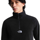 The North Face M Glacier 1/4 Zip - Embroidered Logo Tnf Black