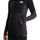The North Face W Polartec Powergrid Stormgap Jacket Asphalt Grey/Tnf Black