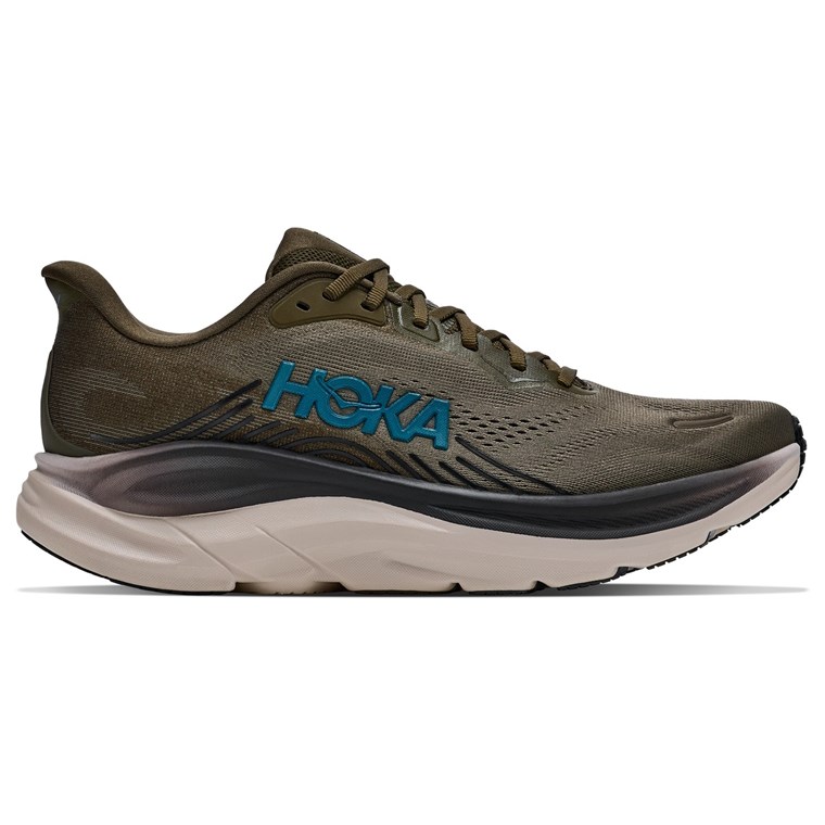 Hoka M Clifton 11 Antique Olive/River Rock Gre