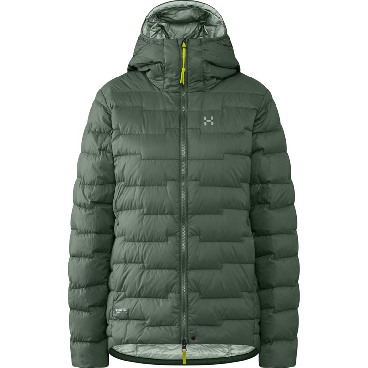 Haglöfs ROC Flash Down Hood Women Chlorophyll Green