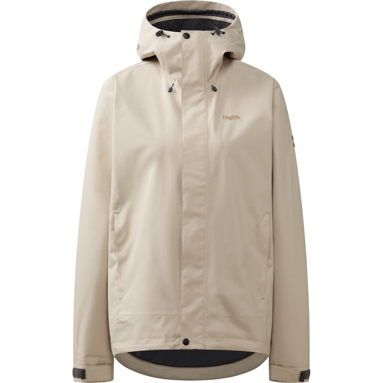 Haglöfs Breeze Proof Jacket Women Chalk Beige