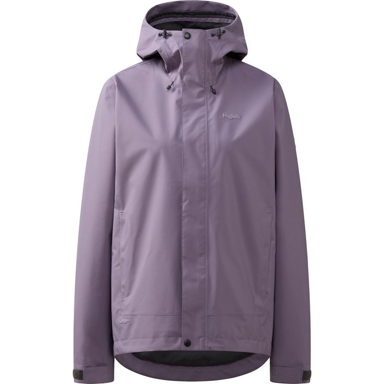 Haglöfs Breeze Proof Jacket Women Purple Fog