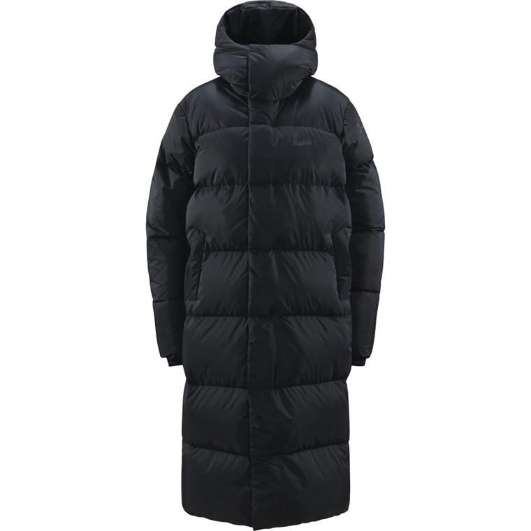 Haglöfs Long Down II Parka Women True Black