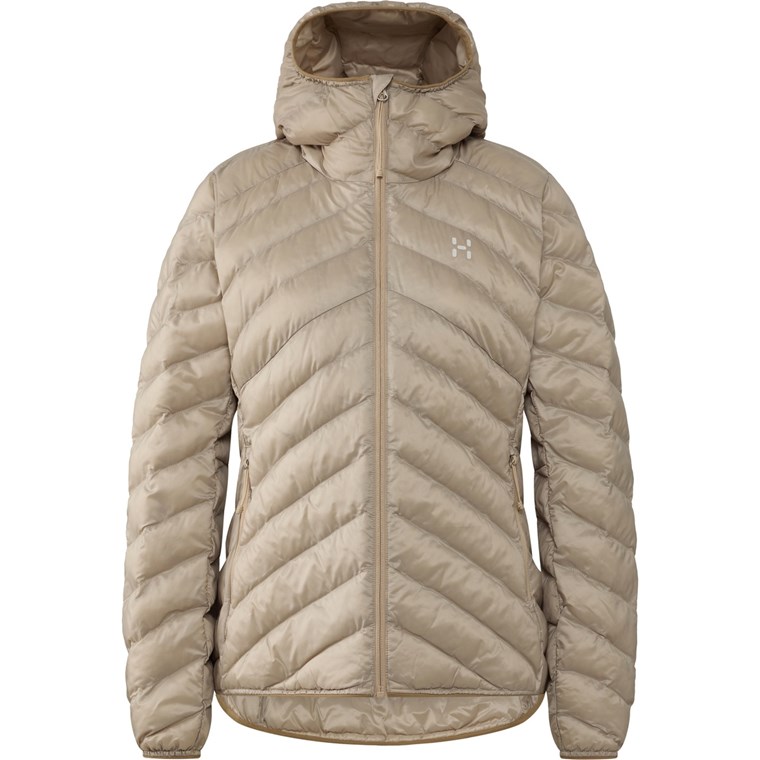 Haglöfs Särna Mimic II Hood Women Chalk Beige