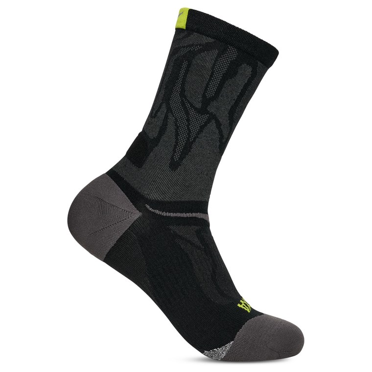 Hoka U Clifton Crew Run Sock Black