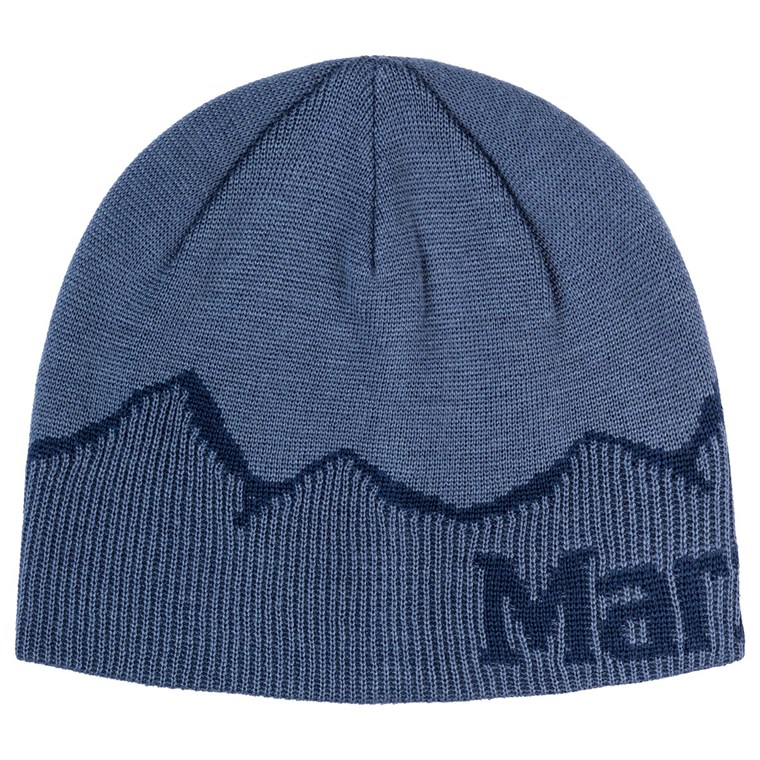 Marmot Mountainscape Wool Beanie Blue Currant