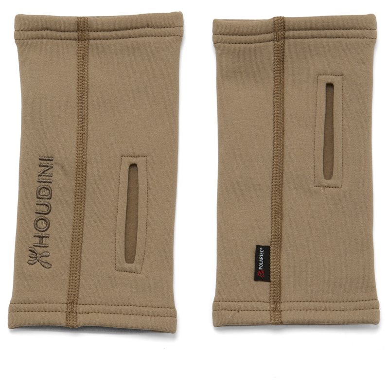 Houdini Power Wrist Gaiters Foggy Brown - S