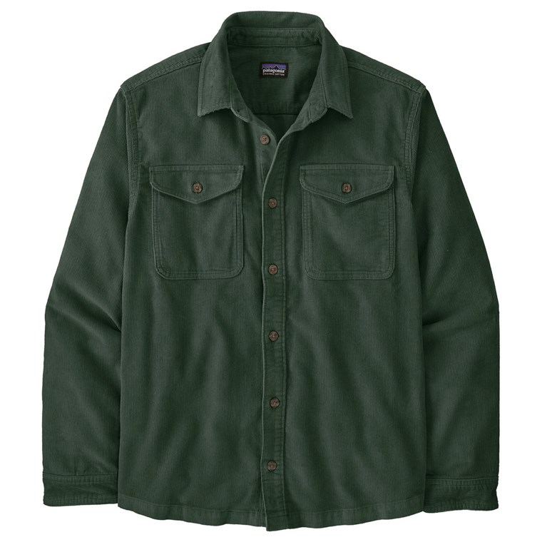 Patagonia M's Corduroy Shirt Canopy Green