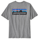 Patagonia M's P-6 Logo Responsibili-Tee Gravel Heather