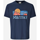 Marmot Coastal Tee SS Nightfall Navy