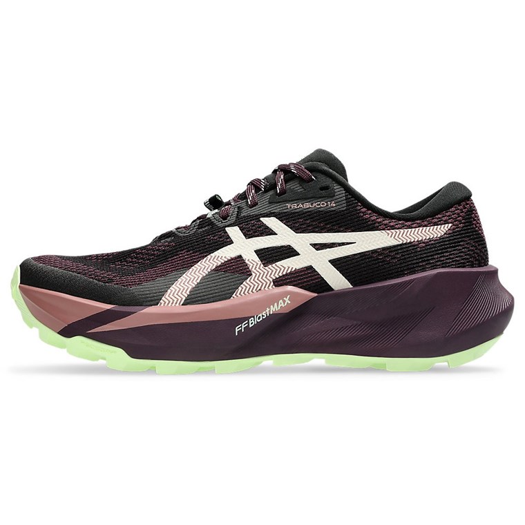 Asics Trabuco 14 Black/Dark Aubergine