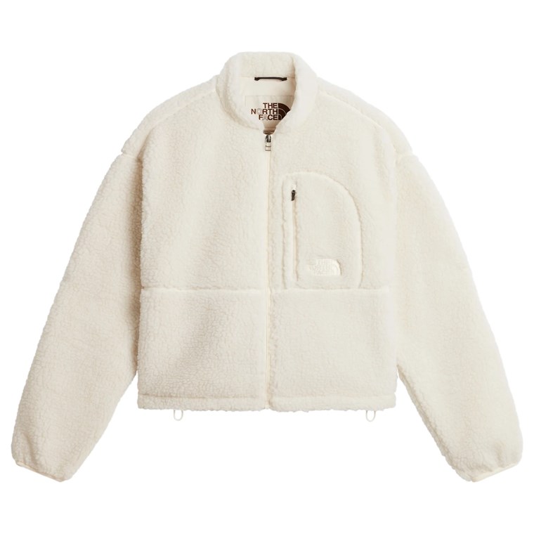 The North Face W Extreme Pile 2 Fz Jacket White Dune