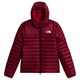 The North Face W Terra Peak Hoodie Burgundy Crush/Lali Gur