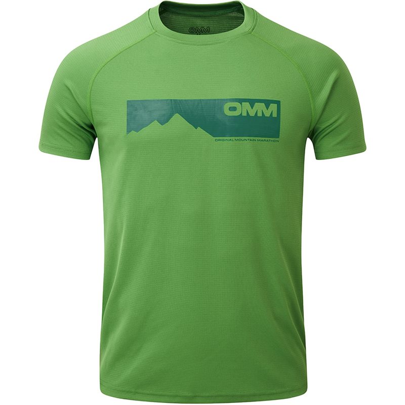 OMM Bearing Tee SS M Green Mountain - XS