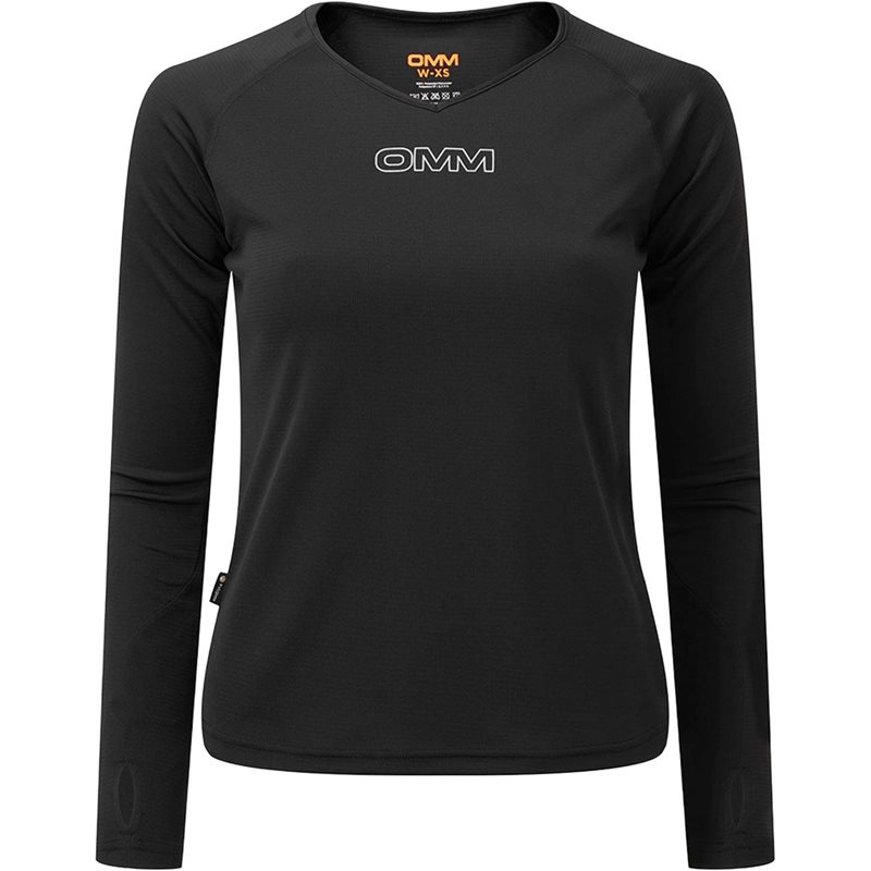 OMM Bearing Tee LS W Black - XS