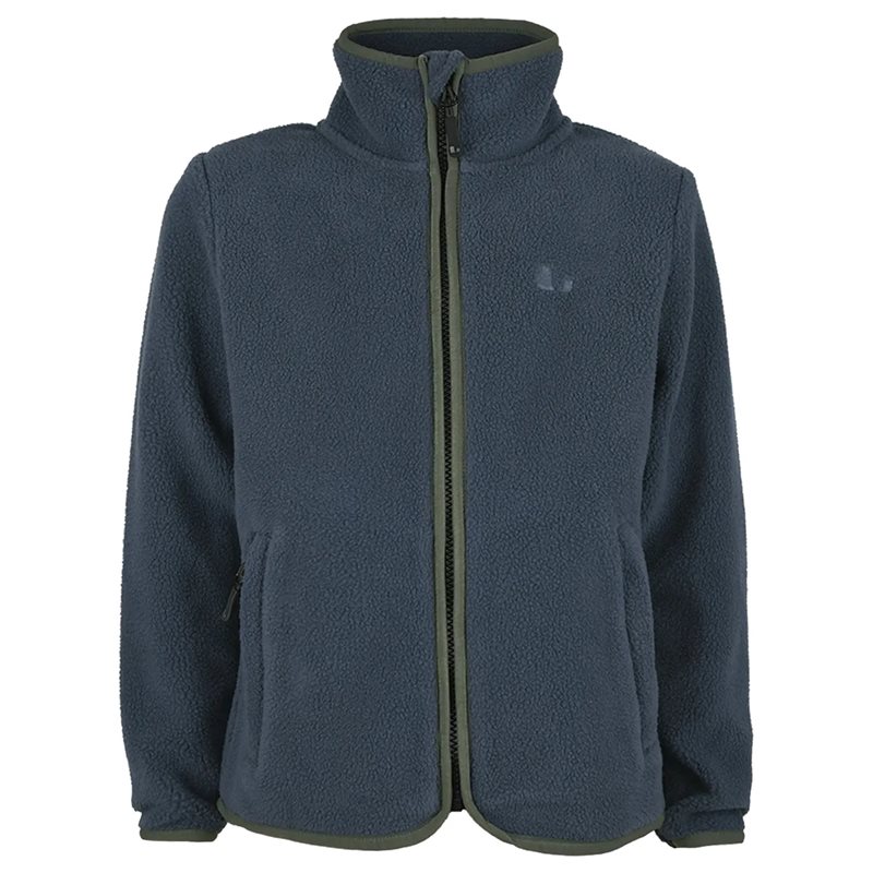 Lindberg Skogsvild Pile Jacket Navy/Green