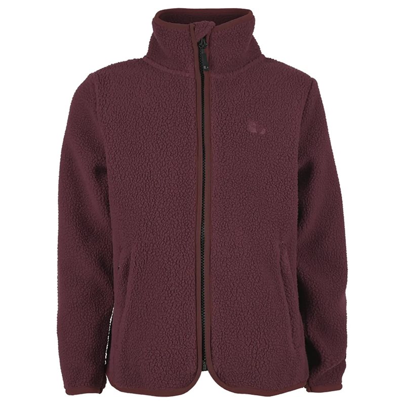 Lindberg Skogsvild Pile Jacket Plum/Plum