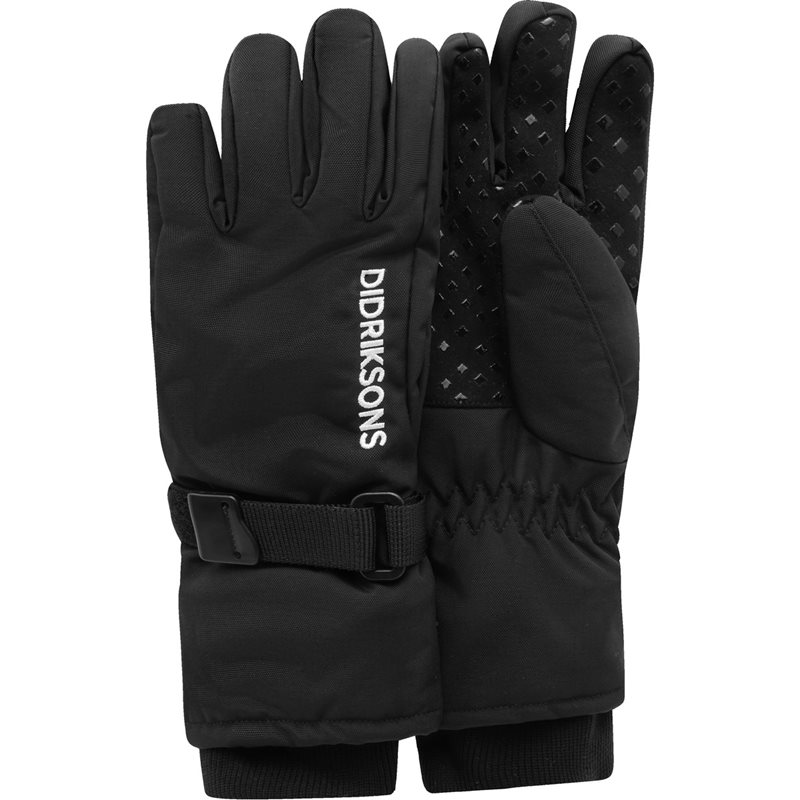 Didriksons Biggles Kids' Gloves Black - 8-10y