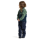 Didriksons Monte Kids' Half Button Dark Moss