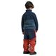 Didriksons Monte Kids' Half Button Mountain Blue