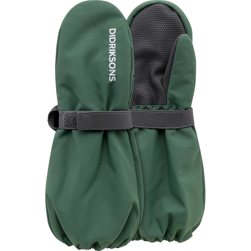 Didriksons Biggles Kids' Mittens Dark Moss - 2-4y