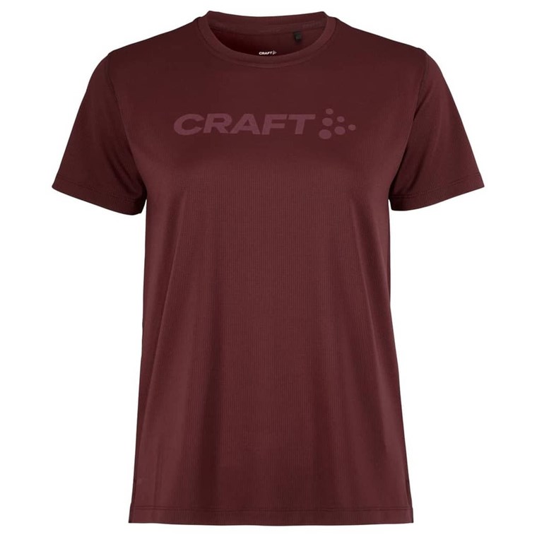 Craft Essence Logo Tee 2 W Dk Fig