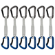 Mammut Workhorse Keylock 17 cm 6-Pack Quickdraws Straight Gate/Bent Gate Key Lock, G