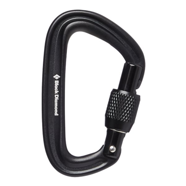 Black Diamond Liteforge Screwgate Carabiner Black