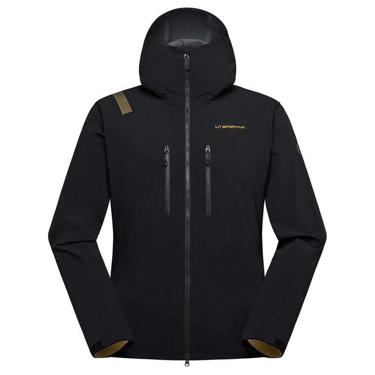 La Sportiva Helixir Shell Jkt M Black/Chalk