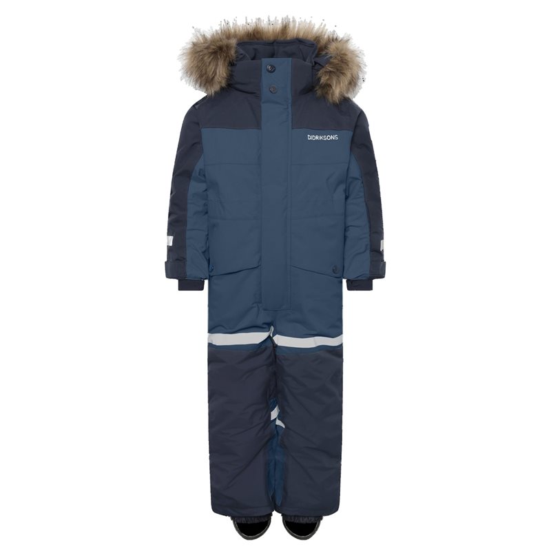 Didriksons Bjärven Kids' Coverall Navy - 90