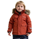 Didriksons Bjärven Kids' Parka Rust