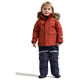 Didriksons Bjärven Kids' Parka Rust