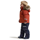 Didriksons Bjärven Kids' Parka Rust
