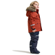 Didriksons Bjärven Kids' Parka Rust