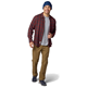 Marmot Rush Creek Lightweight Flannel LS Pecan Plaid