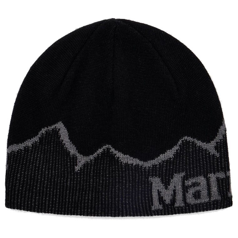 Marmot Mountainscape Wool Beanie Black