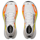 Hoka W Tecton X 4 Frost/Neon Tangerine