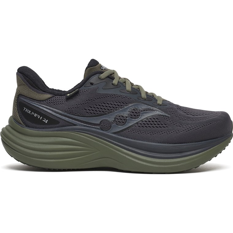 Saucony Triumph 24 Gtx Ebony/Fatigue