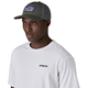 Patagonia P-6 Logo Trucker Hat Forge Grey