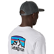 Patagonia P-6 Logo Trucker Hat Forge Grey