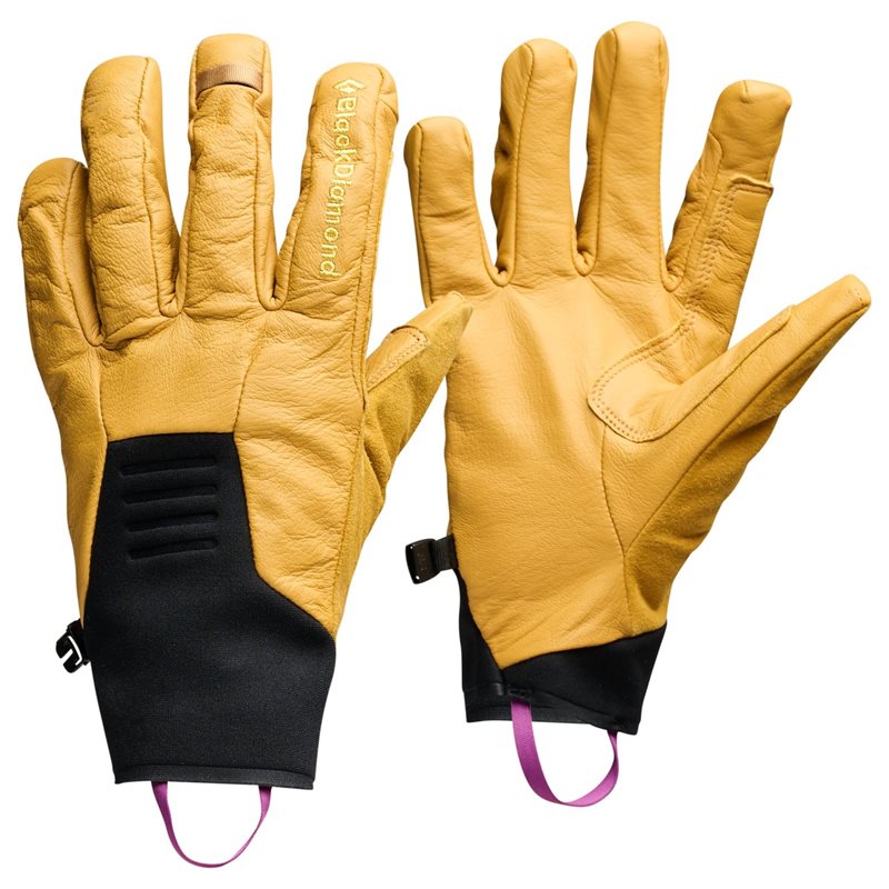 Black Diamond Tour Lt Gloves Beeswax-Black