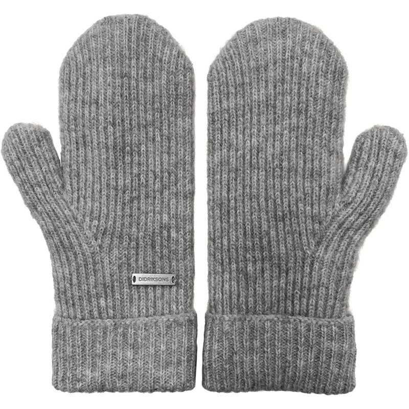 Didriksons Malin Mitten Dk Grey Melange